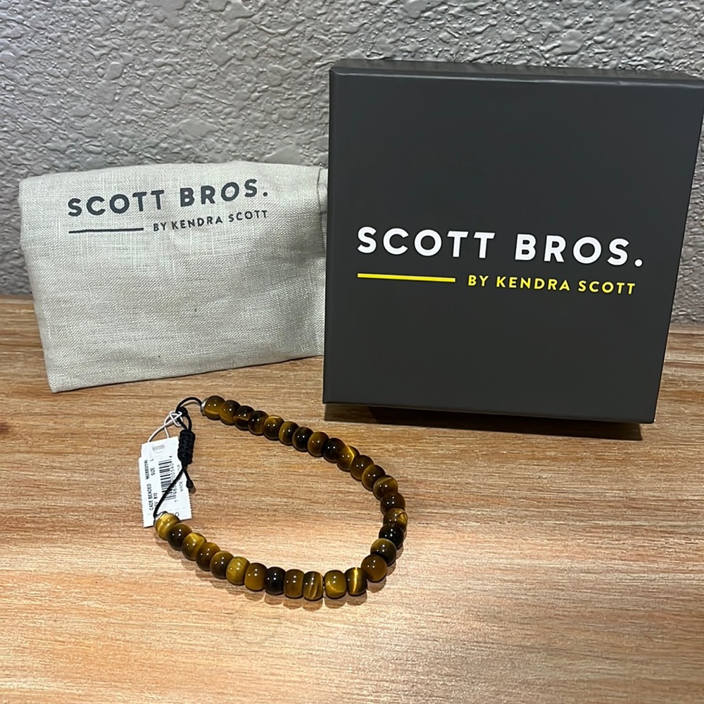Scott Bros by Kendra Scott mens beaded bracelet